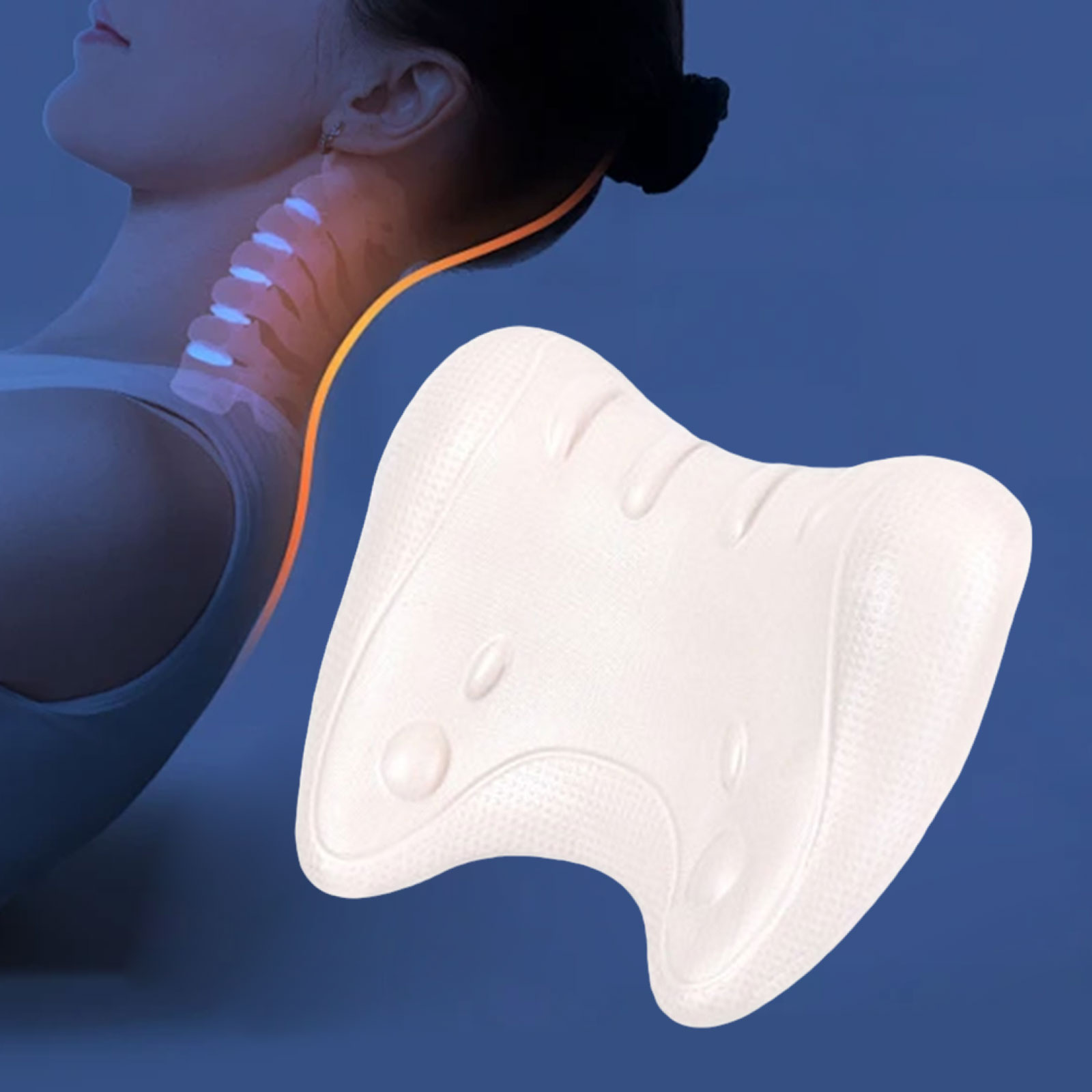 W Spa & Wellness - W-shaped Cervical Neck Massager Gentle Comfortable