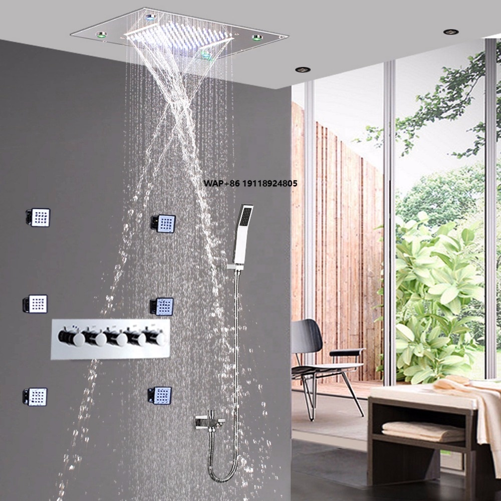 Spa & Wellness Center Hotel Solverde - Brass Hot Cold Four Handle Shower