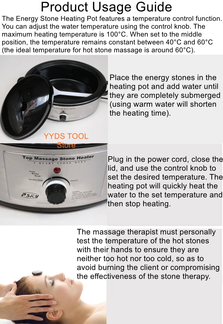 SPA Energy Stone Heater, Welln - Spa Wellness Salon ulasan dan harga