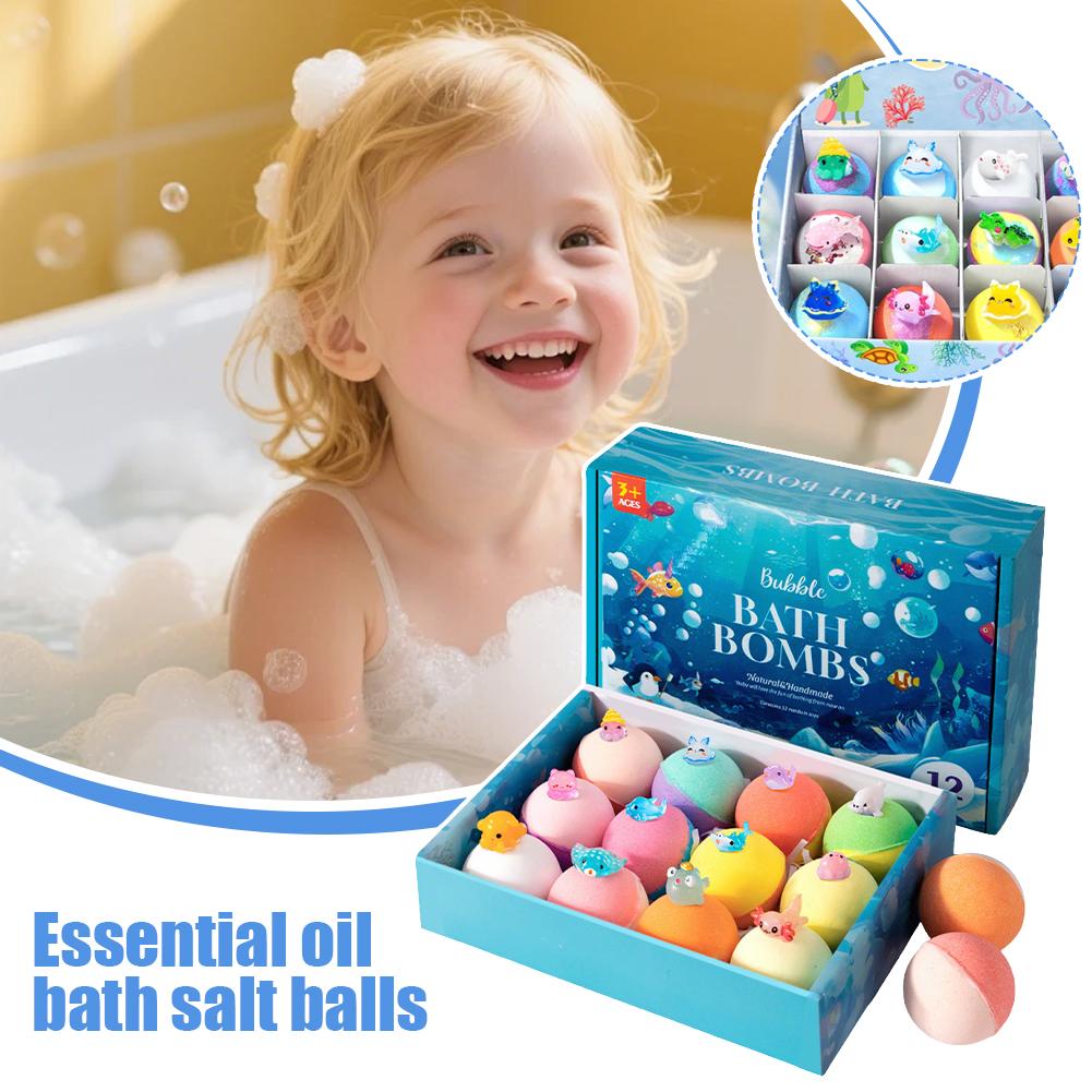 Kids Bath Bombs 12 Pack Gift S - Spa And Wellness ulasan dan harga