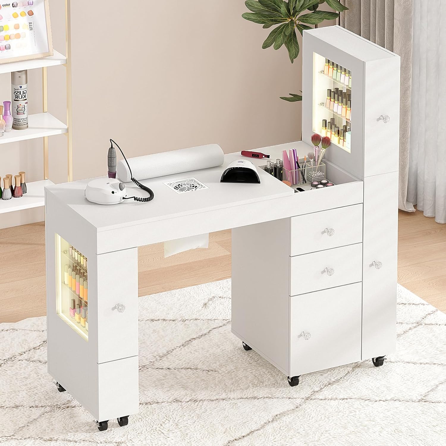 Manicure Table for Nail Tech w - W Spa & Wellness ulasan dan harga