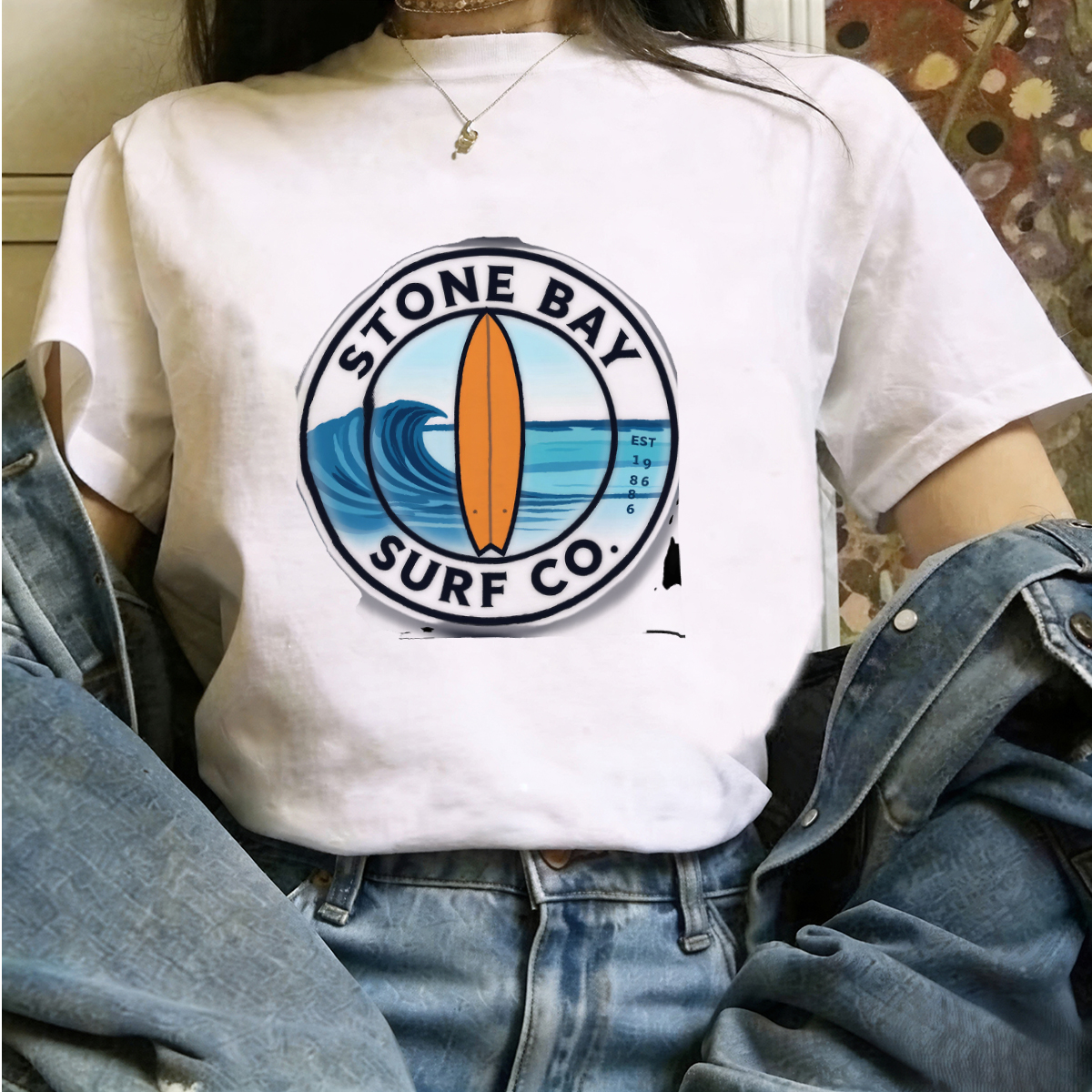 T Shirts Honey Comb Waffle Tex - Spa Wellness Salon ulasan dan harga