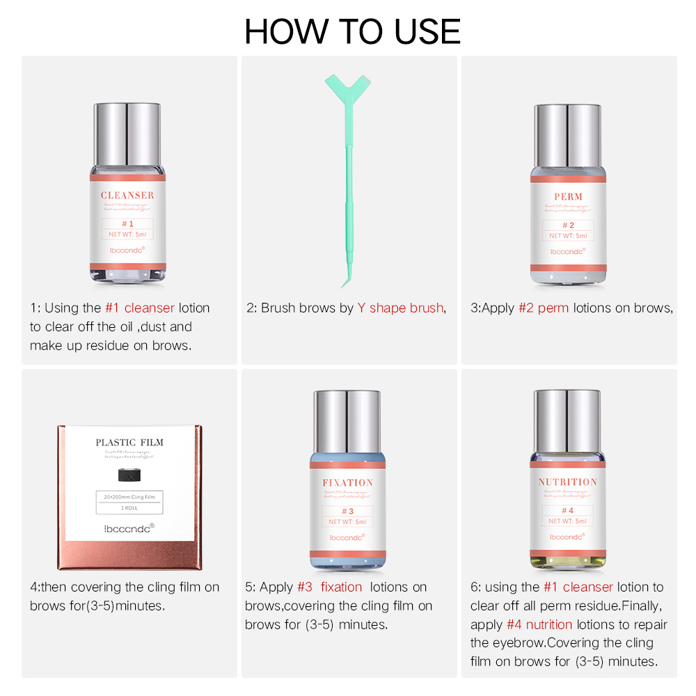 2 in 1 set eyebrow lamination  - Brow Lamination Kit ulasan dan harga