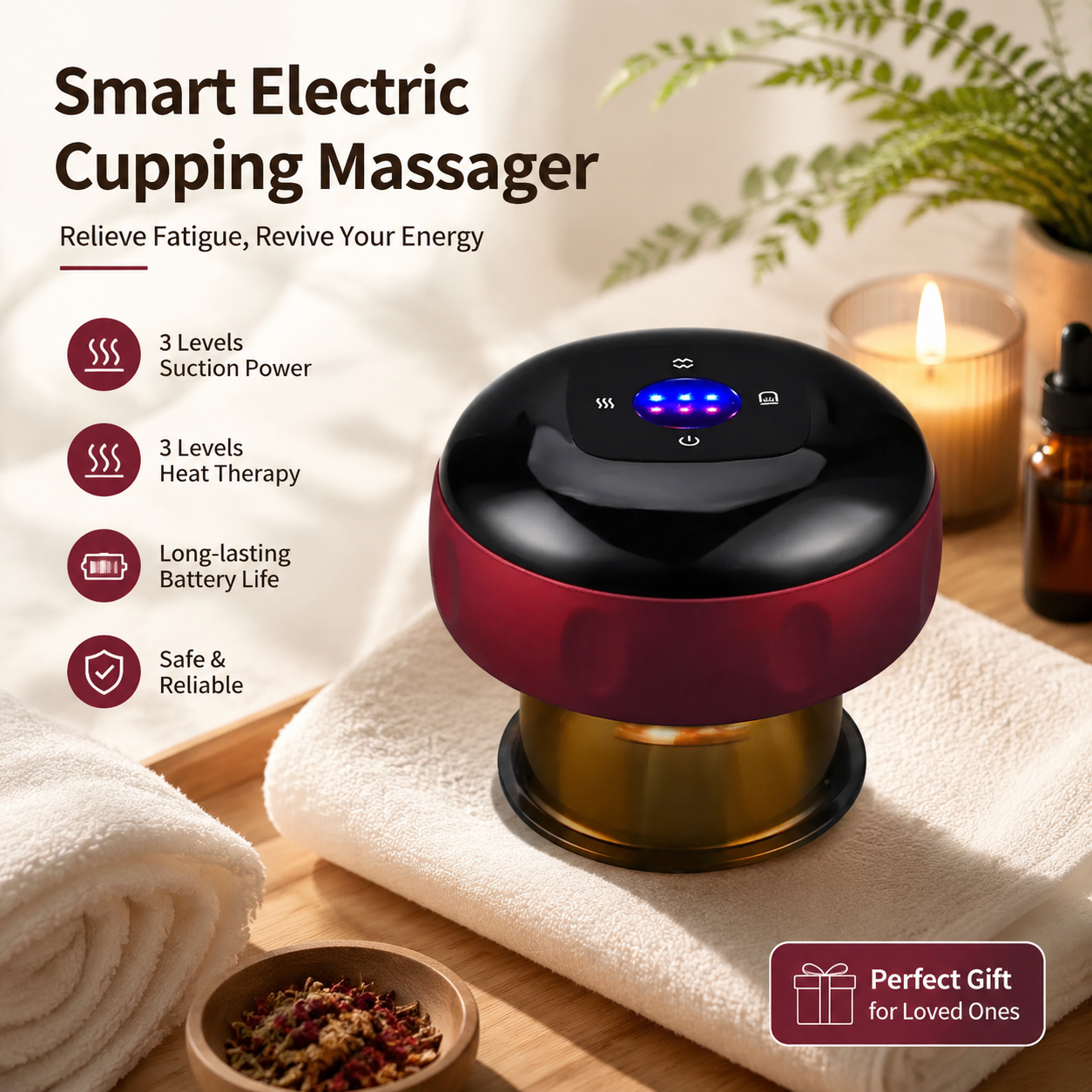 Smart Electric Cupping Massage - Spa And Wellness ulasan dan harga