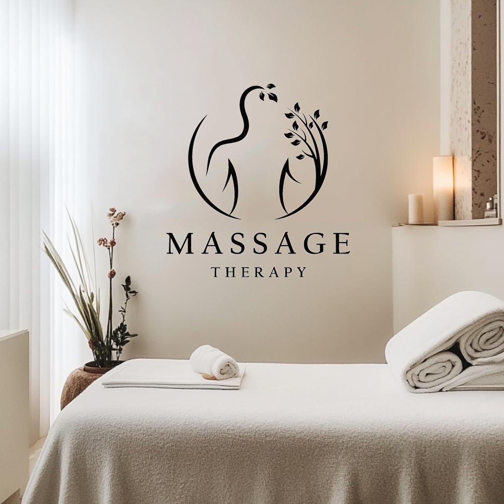 Massage Therapy Vinyl Wall Dec - Spa Wellness Salon ulasan dan harga