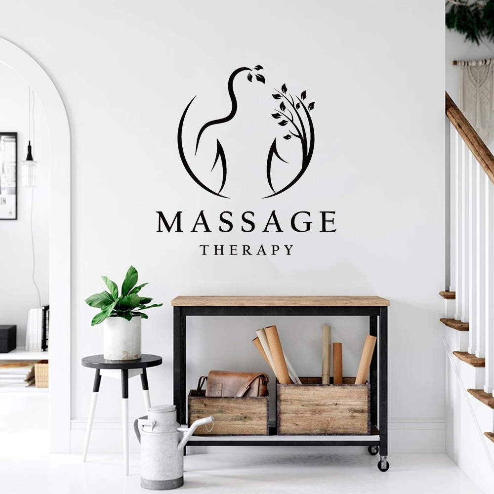 Massage Therapy Vinyl Wall Dec - Spa Wellness Salon ulasan dan harga