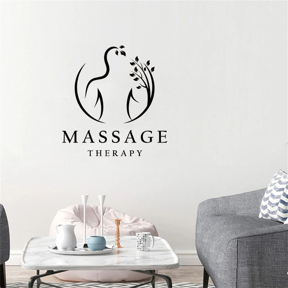 Massage Therapy Vinyl Wall Dec - Spa Wellness Salon ulasan dan harga