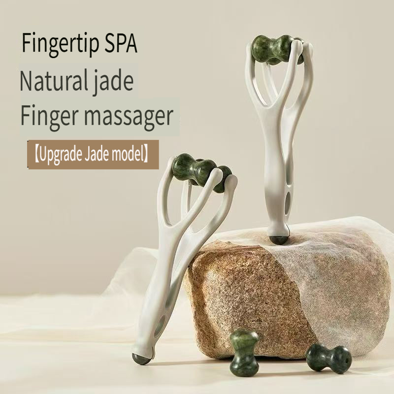 1pc Natural Jade Finger Massag - Spa Wellness Usa ulasan dan harga