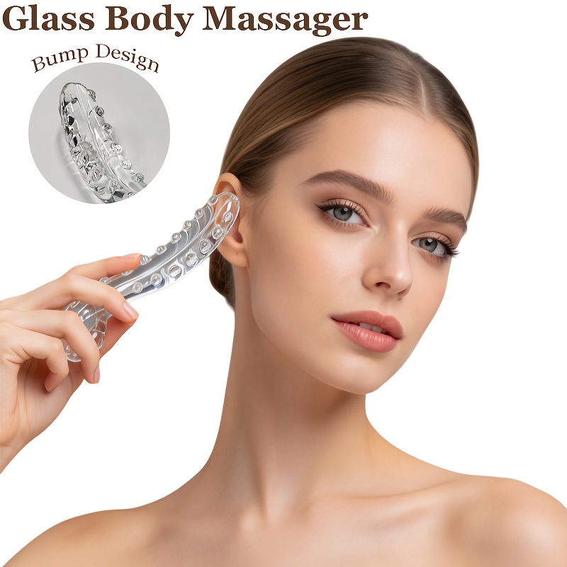 Transparent Body Massager Glas - Spa And Wellness ulasan dan harga