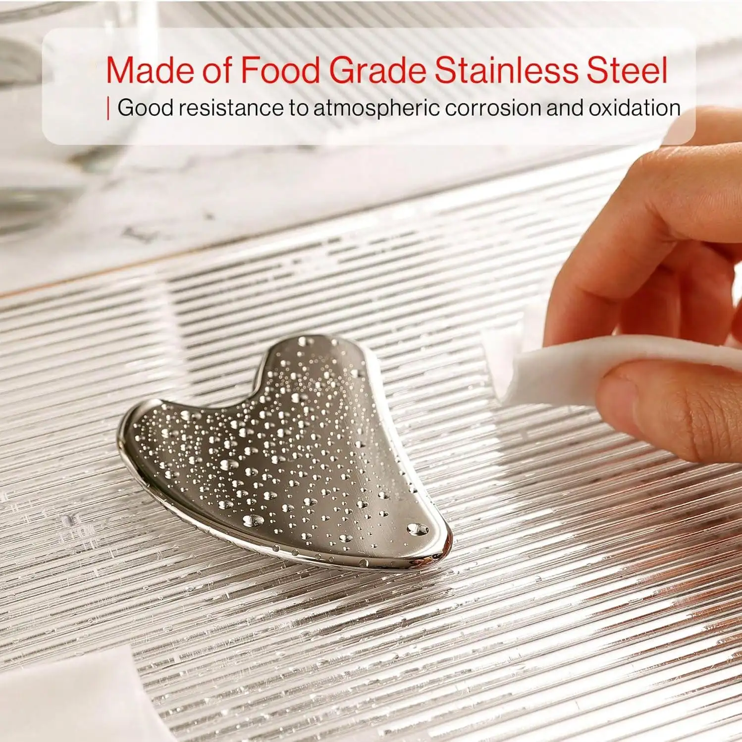 304 Stainless Steel Gua Sha Fa - Spa And Wellness ulasan dan harga
