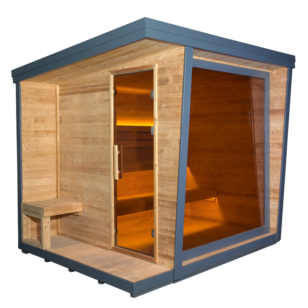 Custom Made Gray Outdoor Moder - Spa Wellness Usa ulasan dan harga