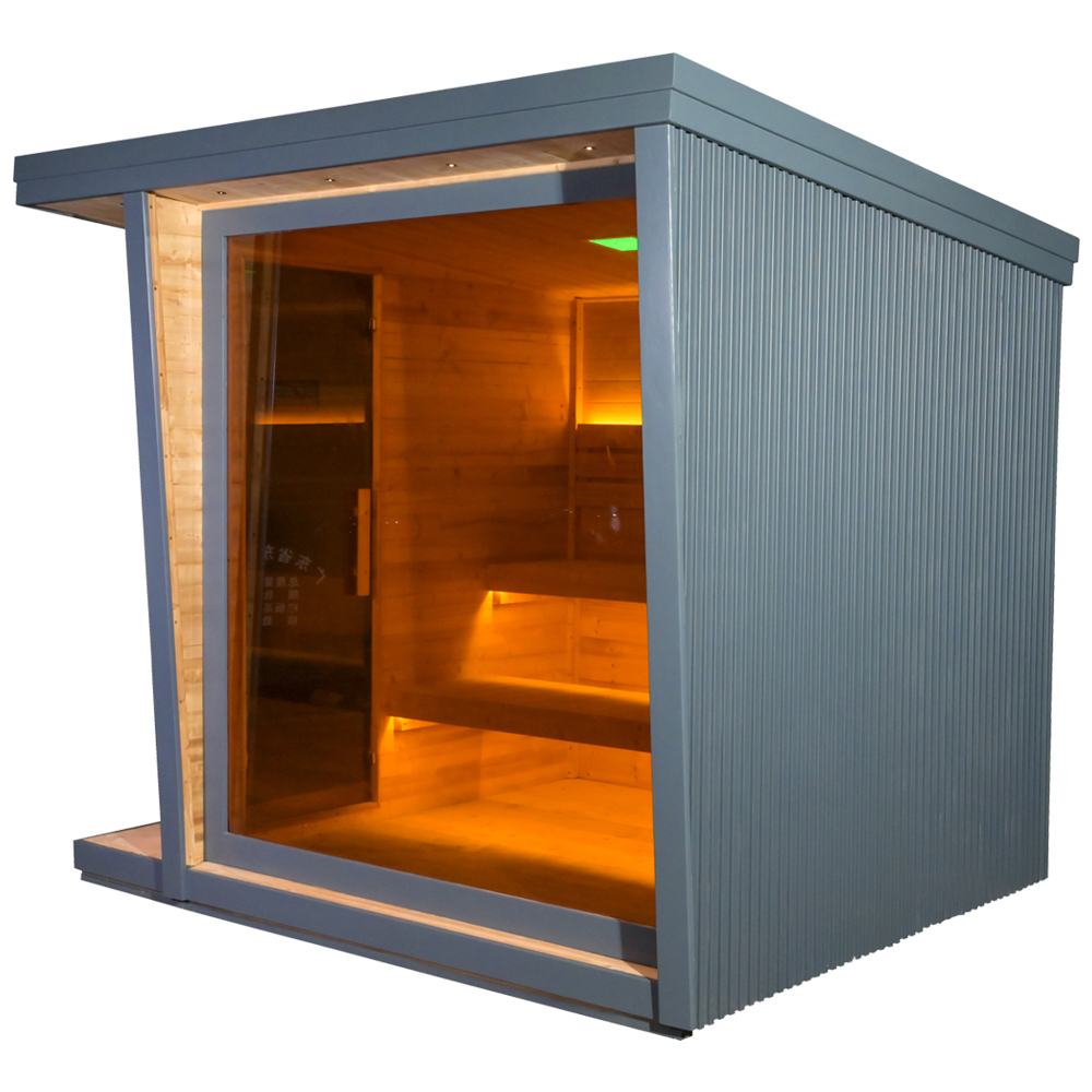 Custom Made Gray Outdoor Moder - Spa Wellness Usa ulasan dan harga