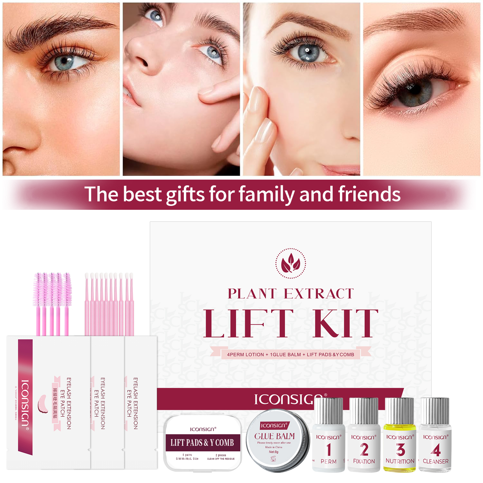 Lash Lift & Tint Kit Semi-perm - Brow Lamination Kit ulasan dan harga